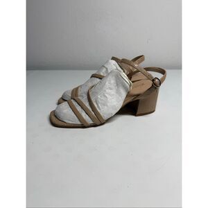 XAPPEAL Haisley - Women's Open Square Toe Strappy Low Heel Sandal Sz 8 See Notes